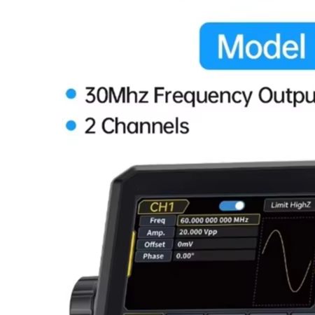 Dual Channel Arbitrary Waveform Function Generator 60Mhz - TSG6020 เครื่องกำเนิดสัญญาณฟังก์ชันแบบสองช่องสัญญาณ 60MHz 200MSa/s รูปแบบคลื่นตามต้องการ พร้อม