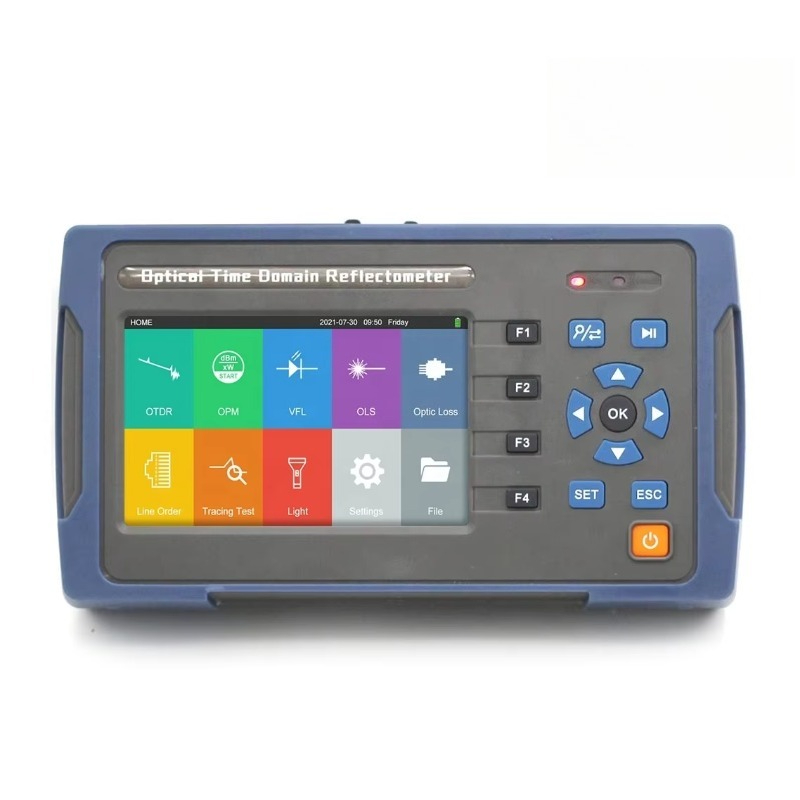 Optical Time Domain Reflectometer Otdr 1310 1550Nm - เครื่องทดสอบไฟเบอร์แบบพกพา OTDR ขนาดเล็ก 1310/1550nm 24/22dB หน้าจอสัมผัส