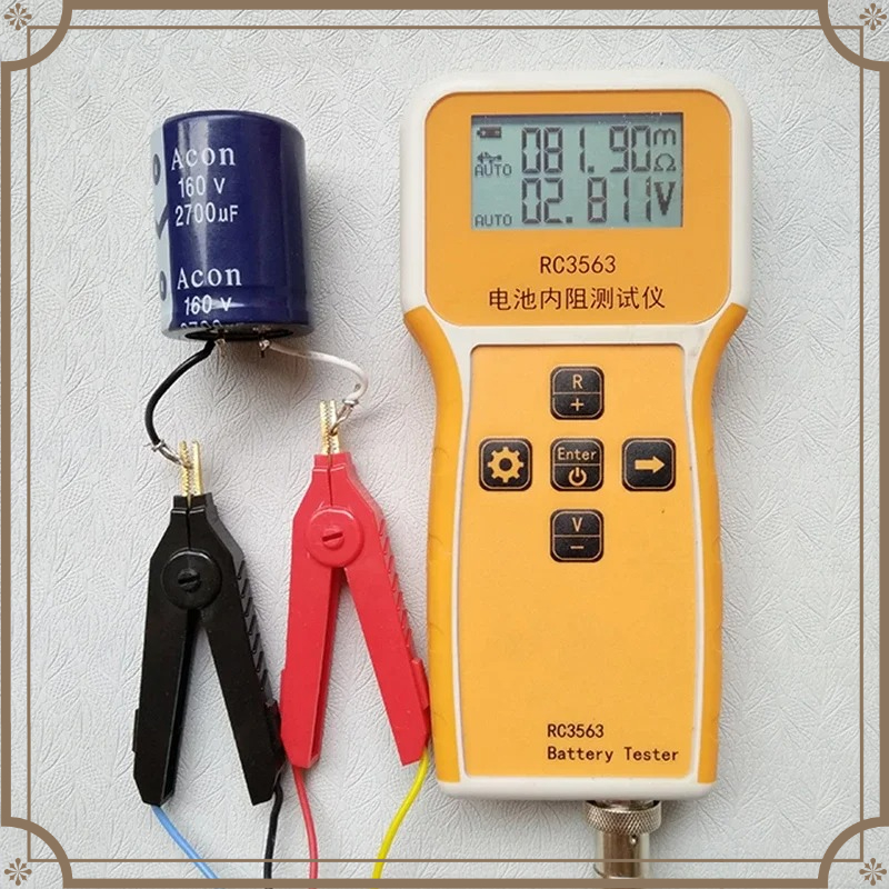 Battery Internal Resistance Tester Four Wire - เครื่องทดสอบความต้านทานภายในแบตเตอรี่ RC3563 เครื่องตรวจจับความต้านทานภายในแบบสี่สาย AC สำหรับแบตเตอรี่ลิเธียม นิกเกิล