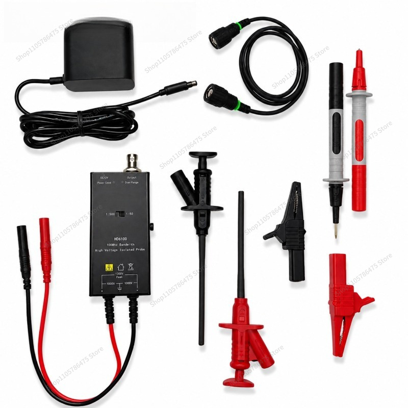 สำหรับโพรบวัดค่าแรงดันสูงแบบแย - High Voltage Differential Probe 100Mhz 1300V บทวิจารณ์และราคา