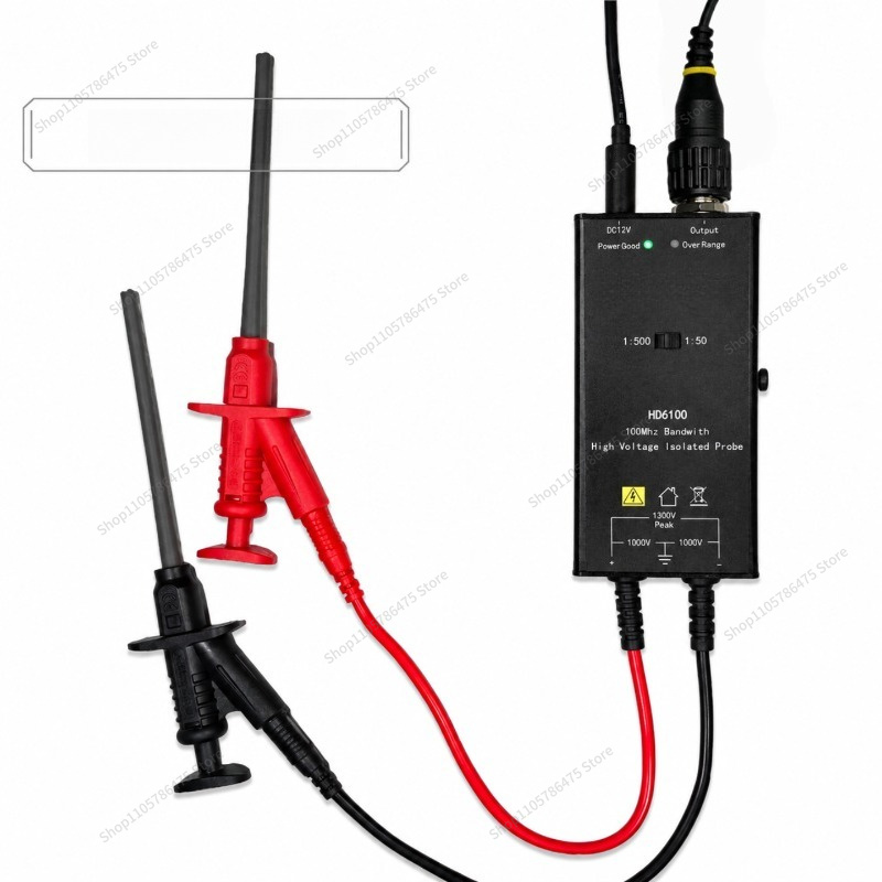 สำหรับโพรบวัดค่าแรงดันสูงแบบแย - High Voltage Differential Probe 100Mhz 1300V บทวิจารณ์และราคา