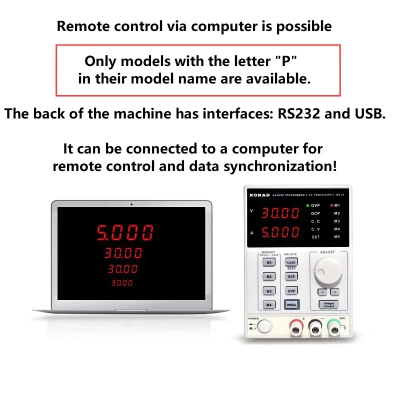 แหล่งจ่ายไฟกระแสตรงแบบปรับค่าไ - Programmable Linear Dc Power Supply 30V 10A บทวิจารณ์และราคา