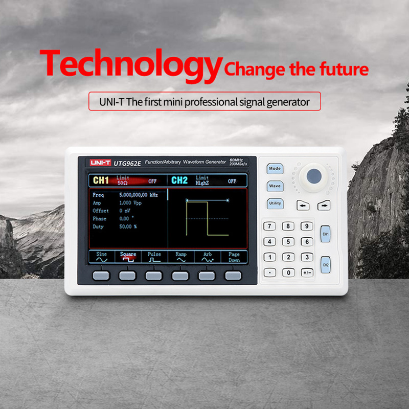UNI-T UTG932E UTG962E ฟังก์ชั่ - Dual Channel Arbitrary Waveform Function Generator 60Mhz บทวิจารณ์และราคา