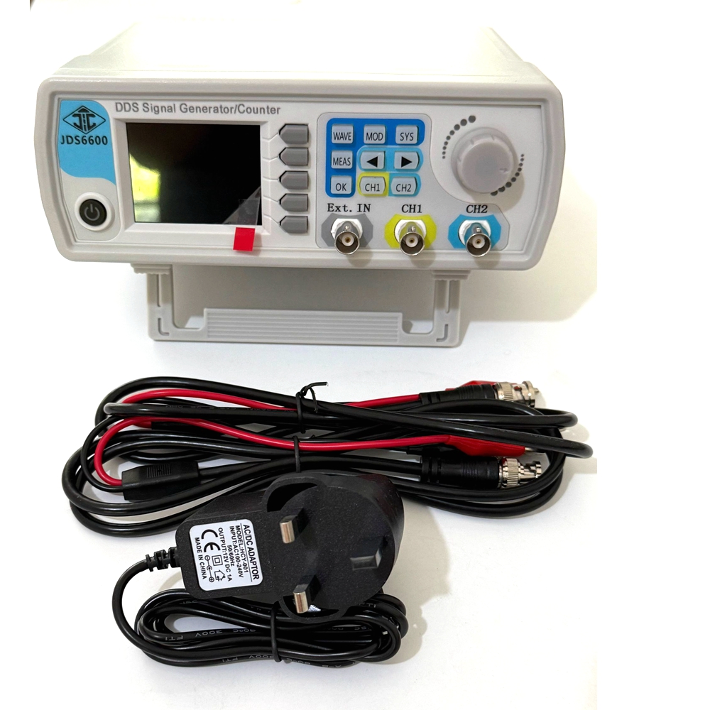 JDS6600 60MHz DDS ฟังก์ชั่นเคร - Dual Channel Arbitrary Waveform Function Generator 60Mhz บทวิจารณ์และราคา