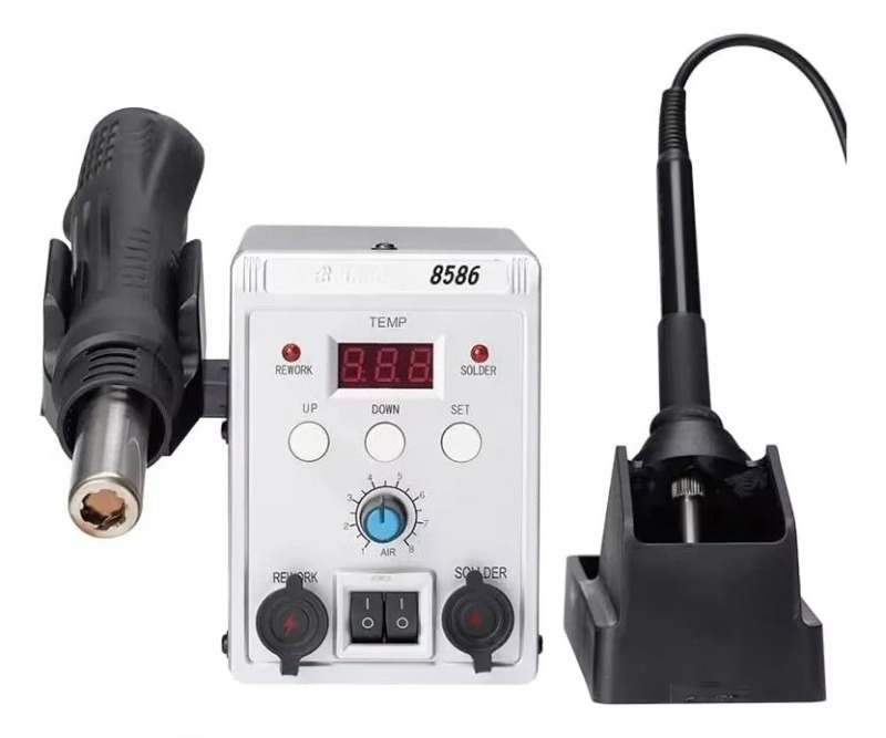 สถานีบัดกรีลมร้อน 2-in-1 รุ่น  - Smd Rework Station Hot Air Soldering 2 In 1 บทวิจารณ์และราคา